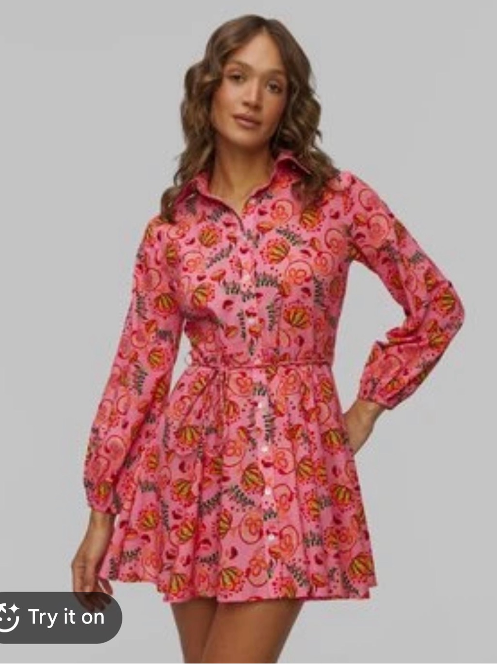 Taj By Sabrina Crippa Dress Size Small Nwt With Belt